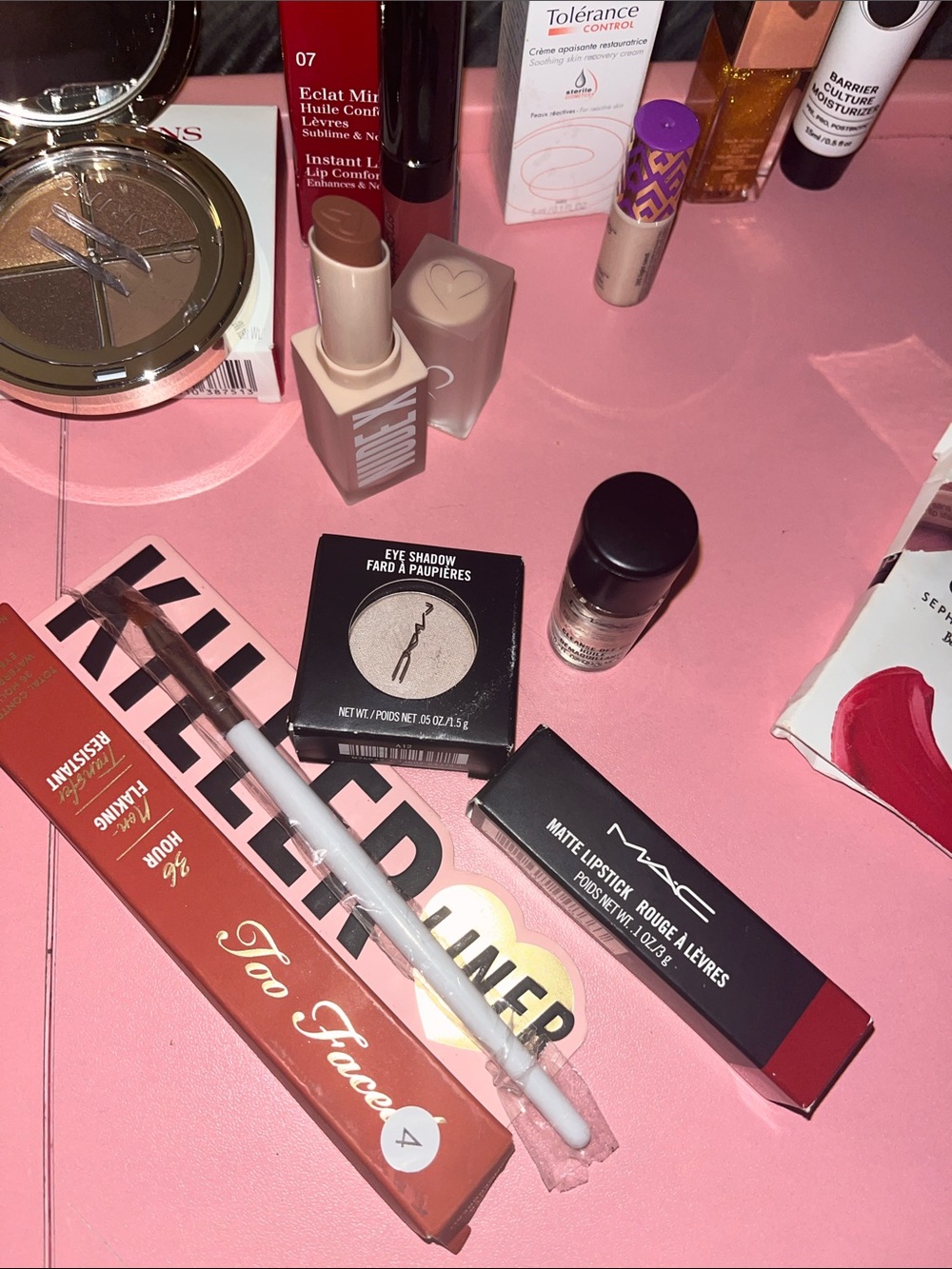 💕w15+ pc  SEPHORA 💕ULTA Makeup 💄 bundle mac tarte  Clarins & two-faced - Picture 2 of 14